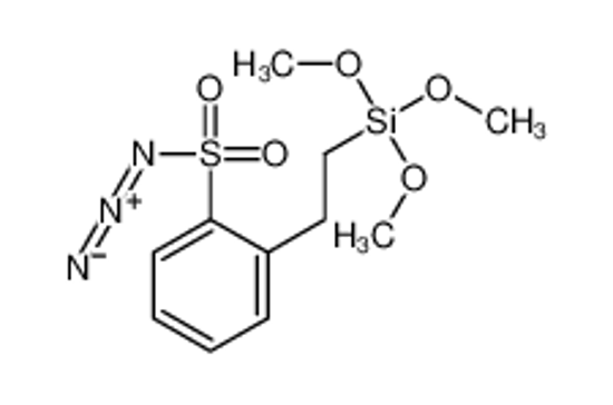 Picture of N-diazo-2-(2-trimethoxysilylethyl)benzenesulfonamide