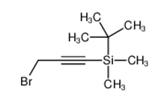 Picture of (3-Bromo-1-propyn-1-yl)(dimethyl)(2-methyl-2-propanyl)silane