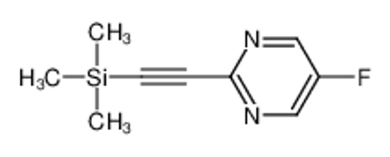 Изображение 2-(5-fluoropyrimidin-2-yl)ethynyl-trimethylsilane