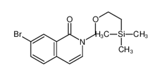 Picture of 7-Bromo-2-{[2-(trimethylsilyl)ethoxy]methyl}-1(2H)-isoquinolinone