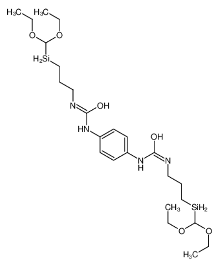 Picture of 1-[3-(diethoxymethylsilyl)propyl]-3-[4-[3-(diethoxymethylsilyl)propylcarbamoylamino]phenyl]urea