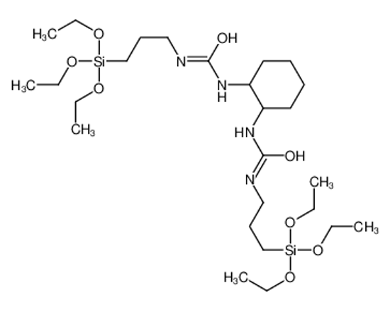 Picture of 1-(3-triethoxysilylpropyl)-3-[(1S,2S)-2-(3-triethoxysilylpropylcarbamoylamino)cyclohexyl]urea