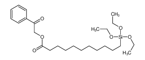 Picture of phenacyl 11-triethoxysilylundecanoate