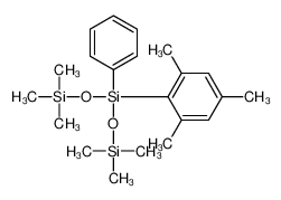Picture of trimethyl-[phenyl-(2,4,6-trimethylphenyl)-trimethylsilyloxysilyl]oxysilane