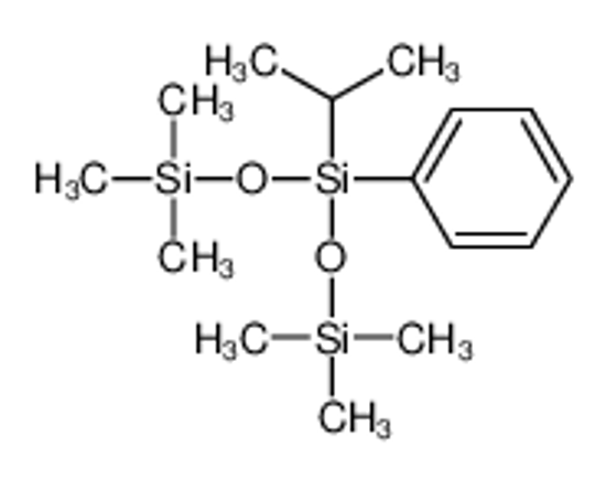 Picture of trimethyl-(phenyl-propan-2-yl-trimethylsilyloxysilyl)oxysilane