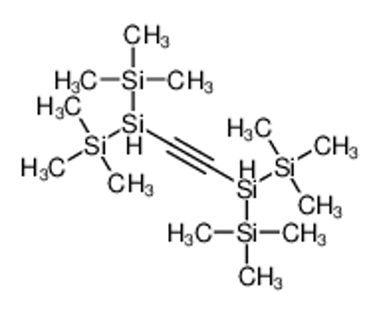 Picture of [2-bis(trimethylsilyl)silylethynyl-trimethylsilylsilyl]-trimethylsilane