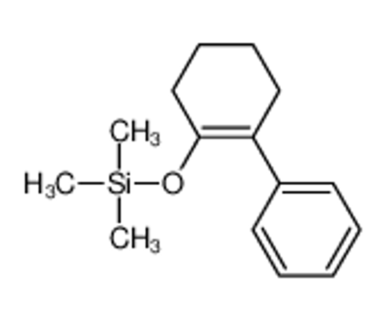 Picture of trimethyl-(2-phenylcyclohexen-1-yl)oxysilane