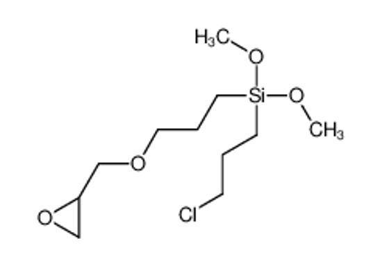 Picture of 3-chloropropyl-dimethoxy-[3-(oxiran-2-ylmethoxy)propyl]silane