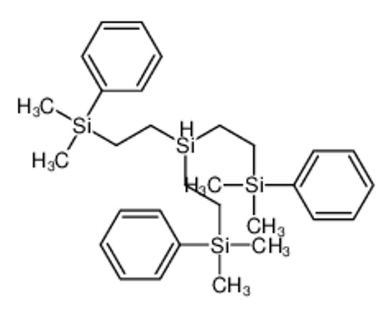 Imagem de 2-[bis[2-[dimethyl(phenyl)silyl]ethyl]silyl]ethyl-dimethyl-phenylsilane