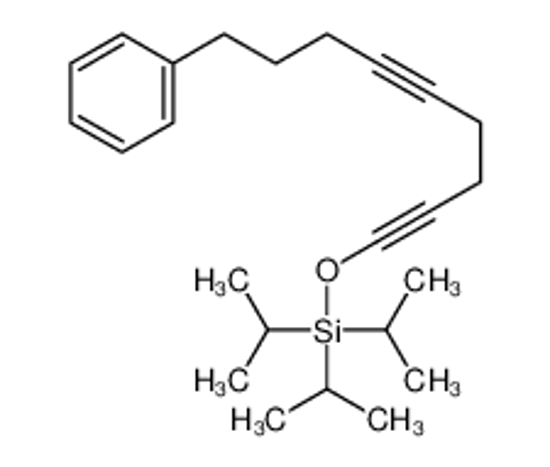 Imagem de 9-phenylnona-1,5-diynoxy-tri(propan-2-yl)silane