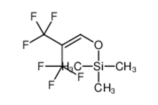 Picture of trimethyl-[3,3,3-trifluoro-2-(trifluoromethyl)prop-1-enoxy]silane