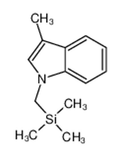 Изображение trimethyl-[(3-methylindol-1-yl)methyl]silane