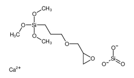 Picture of calcium,dioxido(oxo)silane,trimethoxy-[3-(oxiran-2-ylmethoxy)propyl]silane