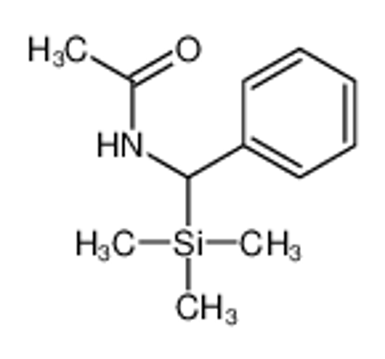 Picture of N-[phenyl(trimethylsilyl)methyl]acetamide