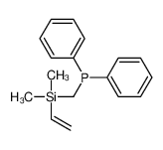 Picture of [ethenyl(dimethyl)silyl]methyl-diphenylphosphane