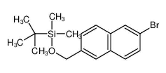 Picture of (6-bromonaphthalen-2-yl)methoxy-tert-butyl-dimethylsilane