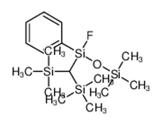 Picture of bis(trimethylsilyl)methyl-fluoro-phenyl-trimethylsilyloxysilane