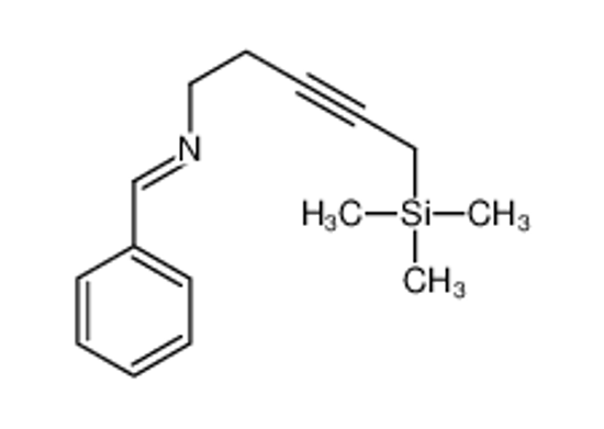 Picture of 1-phenyl-N-(5-trimethylsilylpent-3-ynyl)methanimine