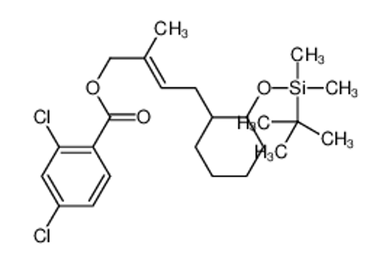 Picture of [(E)-4-[(1R,2S)-2-[tert-butyl(dimethyl)silyl]oxycyclohexyl]-2-methylbut-2-enyl] 2,4-dichlorobenzoate