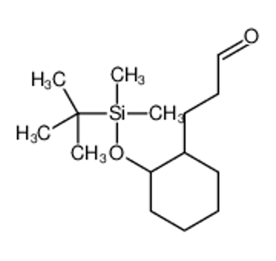 Picture of 3-[(1S,2R)-2-[tert-butyl(dimethyl)silyl]oxycyclohexyl]propanal
