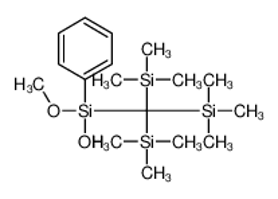 Picture of hydroxy-methoxy-phenyl-[tris(trimethylsilyl)methyl]silane