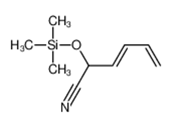 Picture of 2-trimethylsilyloxyhexa-3,5-dienenitrile