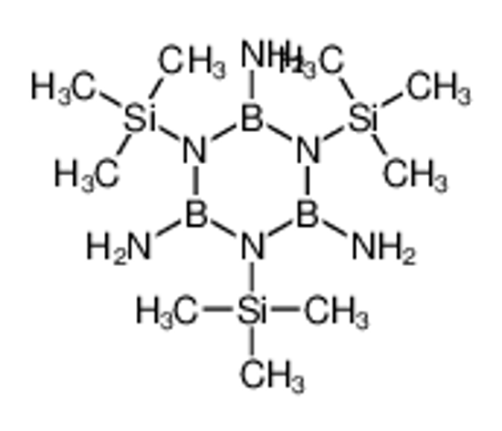 Picture of 1,3,5-tris(trimethylsilyl)-1,3,5,2,4,6-triazatriborinane-2,4,6-triamine