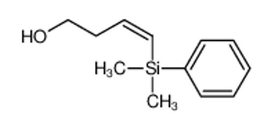 Изображение 4-[dimethyl(phenyl)silyl]but-3-en-1-ol
