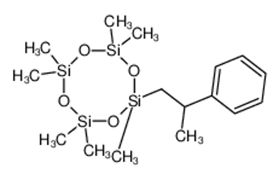Picture of 2,2,4,4,6,6,8-heptamethyl-8-(2-phenylpropyl)-1,3,5,7,2,4,6,8-tetraoxatetrasilocane