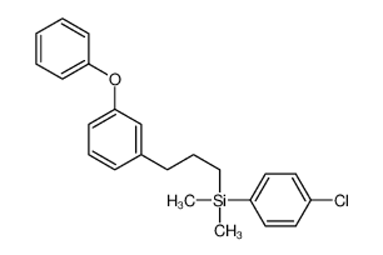 Picture of (4-chlorophenyl)-dimethyl-[3-(3-phenoxyphenyl)propyl]silane
