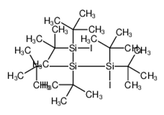 Изображение ditert-butyl-bis[ditert-butyl(iodo)silyl]silane
