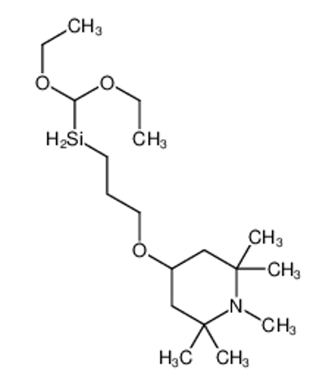 Picture of diethoxymethyl-[3-(1,2,2,6,6-pentamethylpiperidin-4-yl)oxypropyl]silane