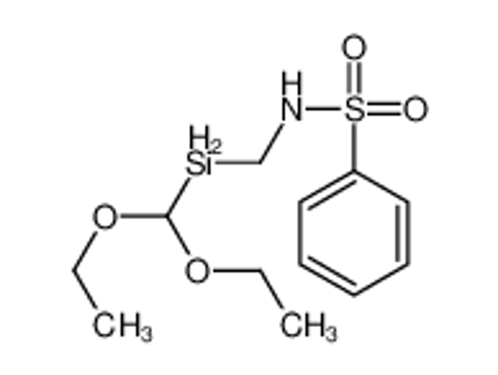Picture of N-(diethoxymethylsilylmethyl)benzenesulfonamide