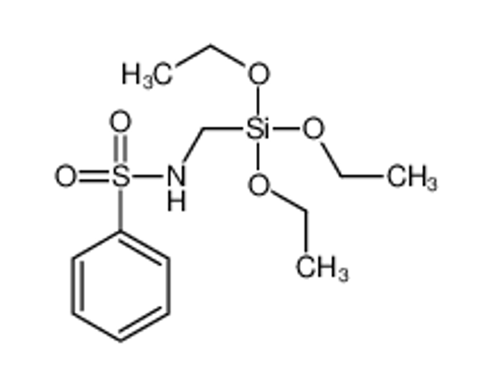 Picture of N-(triethoxysilylmethyl)benzenesulfonamide
