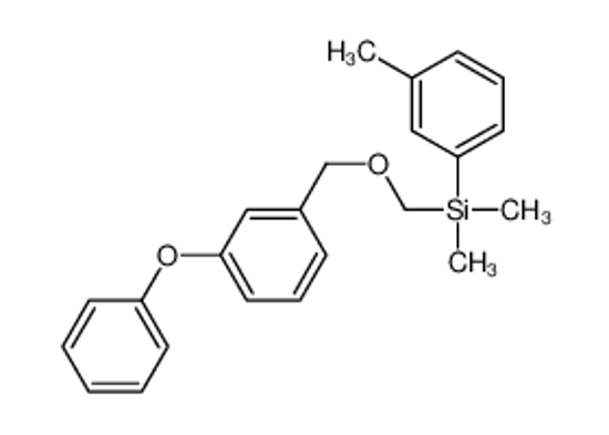 Picture of dimethyl-(3-methylphenyl)-[(3-phenoxyphenyl)methoxymethyl]silane