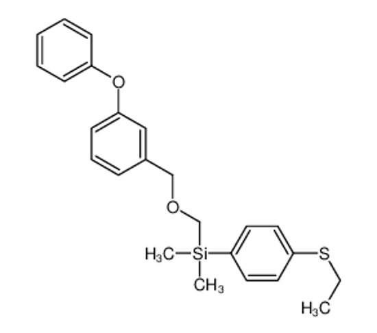 Picture of (4-ethylsulfanylphenyl)-dimethyl-[(3-phenoxyphenyl)methoxymethyl]silane