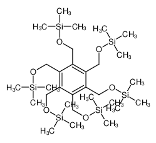 Picture of trimethyl-[[2,3,4,5,6-pentakis(trimethylsilyloxymethyl)phenyl]methoxy]silane