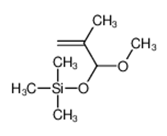 Imagem de (1-methoxy-2-methylprop-2-enoxy)-trimethylsilane