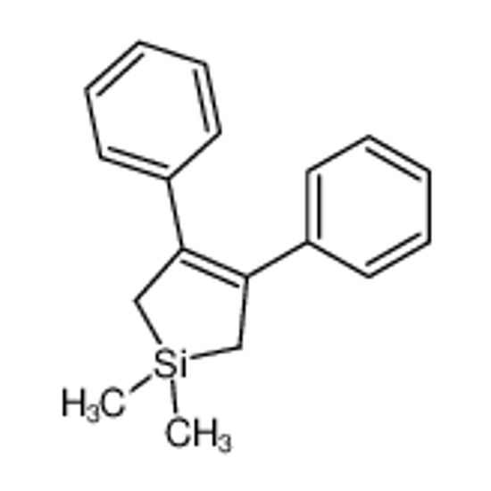 Picture of 1,1-dimethyl-3,4-diphenyl-2,5-dihydrosilole
