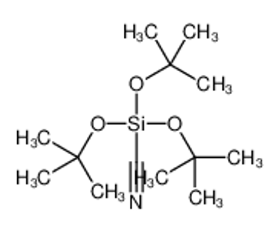 Picture of tris[(2-methylpropan-2-yl)oxy]silylformonitrile