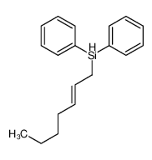 Picture of hept-2-enyl(diphenyl)silane