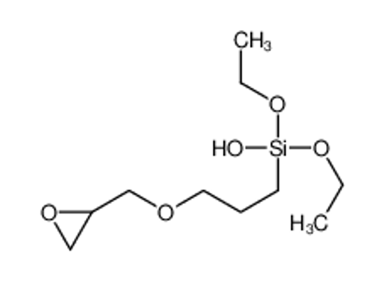 Picture of diethoxy-hydroxy-[3-(oxiran-2-ylmethoxy)propyl]silane