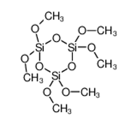 Picture of 2,2,4,4,6,6-hexamethoxy-1,3,5,2,4,6-trioxatrisilinane