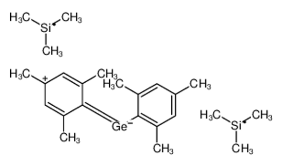 Picture of bis(2,4,6-trimethylphenyl)germanium,trimethylsilicon