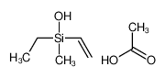 Изображение acetic acid,ethenyl-ethyl-hydroxy-methylsilane