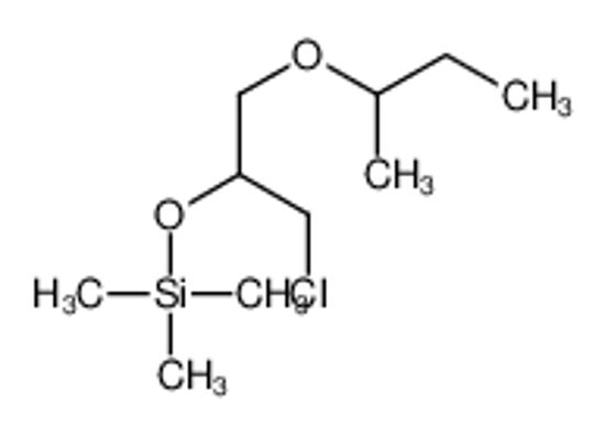 Imagem de (1-butan-2-yloxy-3-chloropropan-2-yl)oxy-trimethylsilane