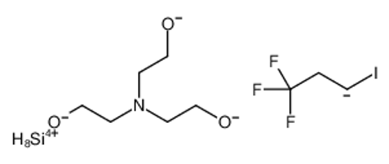 Picture of 2-[bis(2-oxidoethyl)amino]ethanolate,silicon(4+),1,1,1-trifluoro-3-iodopropane