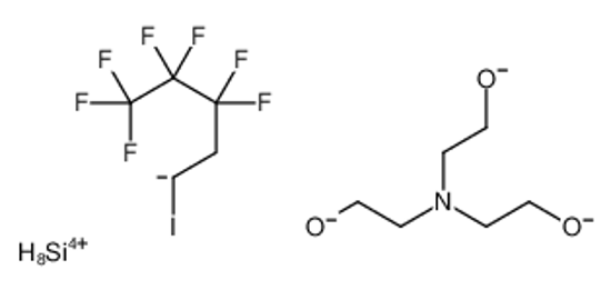 Picture of 2-[bis(2-oxidoethyl)amino]ethanolate,1,1,1,2,2,3,3-heptafluoro-5-iodopentane,silicon(4+)