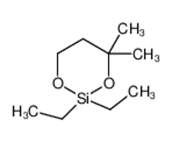 Picture of 2,2-diethyl-4,4-dimethyl-1,3,2-dioxasilinane