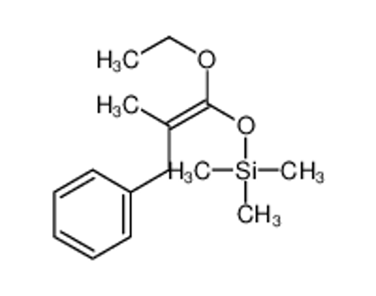 Изображение (1-ethoxy-2-methyl-3-phenylprop-1-enoxy)-trimethylsilane